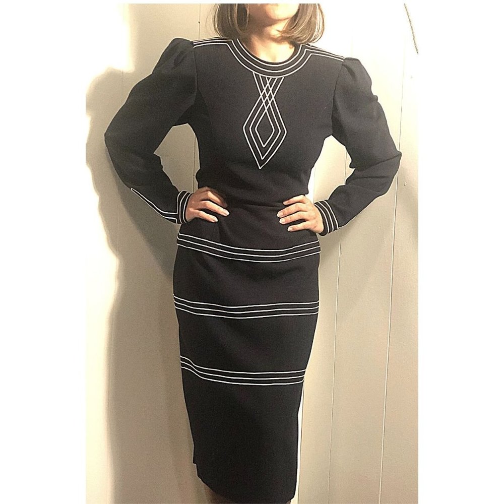 Vintage 70's french couture Louis Féraud